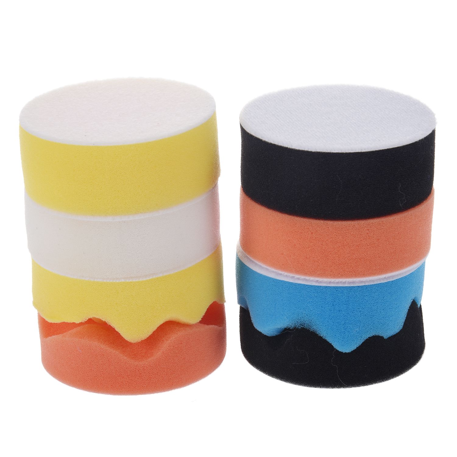 Super Sale 11 Pieces 76mm Car  - Polish Pad Set Buffer 评论和价格