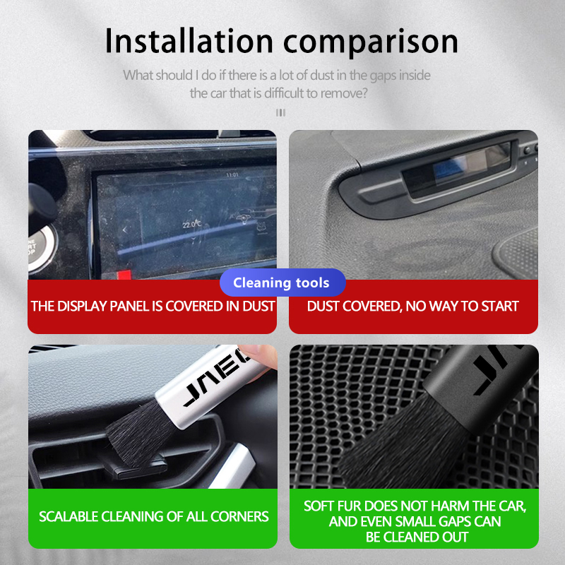 Car Interior Cleaning Car Vent - Detailing Brush Set 评论和价格