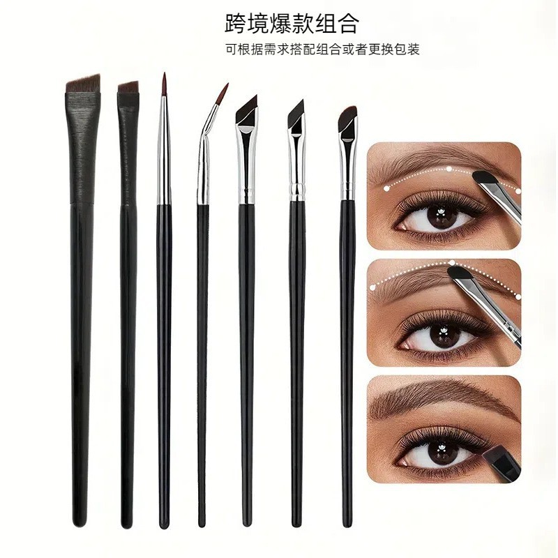 8 makeup brush set sickle eyel - Detailing Brush Set 评论和价格