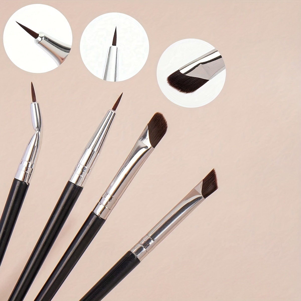 8 makeup brush set sickle eyel - Detailing Brush Set 评论和价格